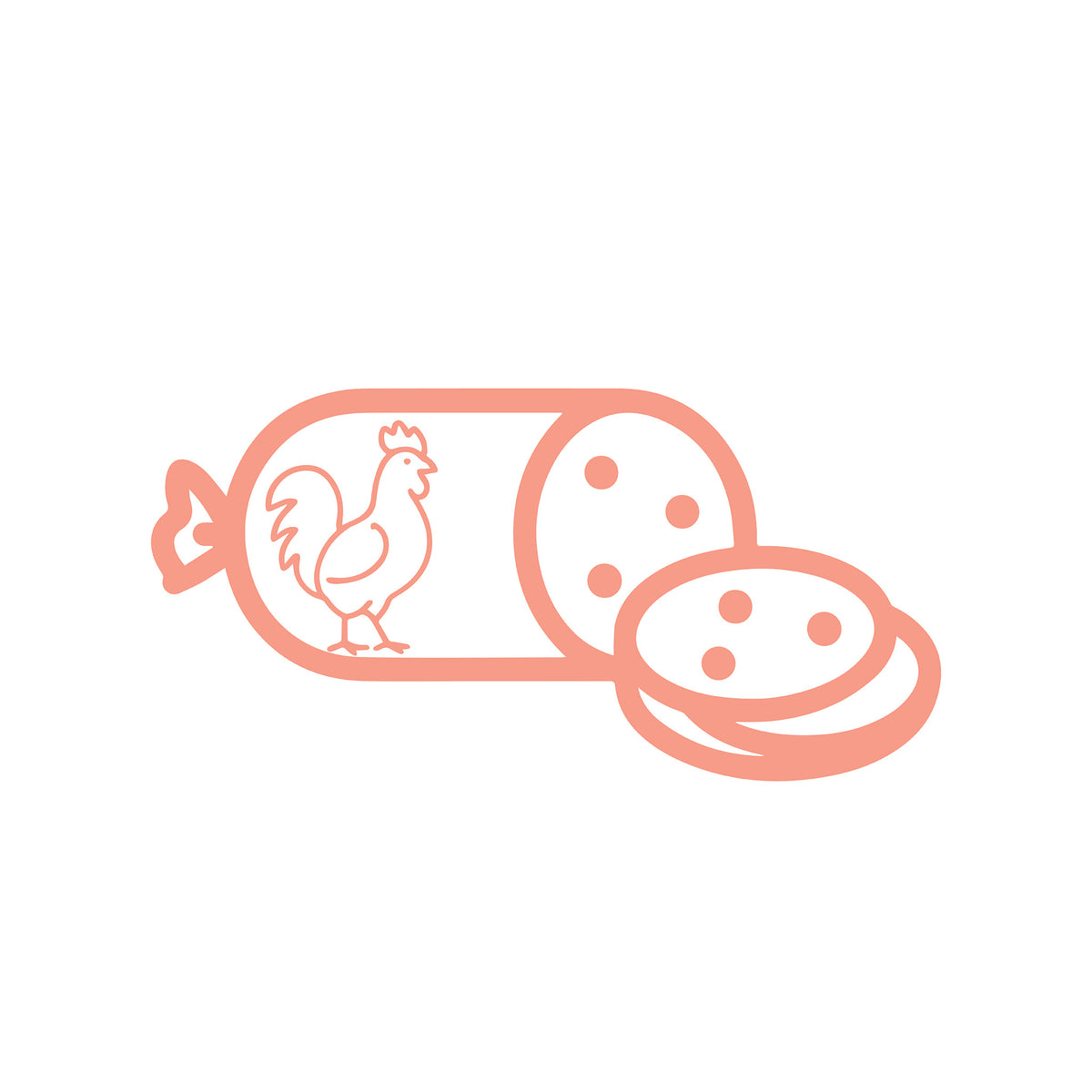 Mortadela de pollo a granel | Embutidos Sofía al Paso