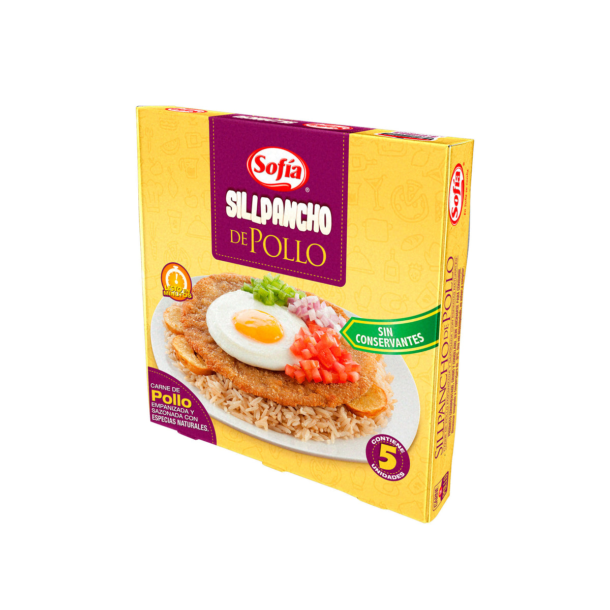 Silpancho de pollo 5 unidades | Comida Lista Sofía al Paso