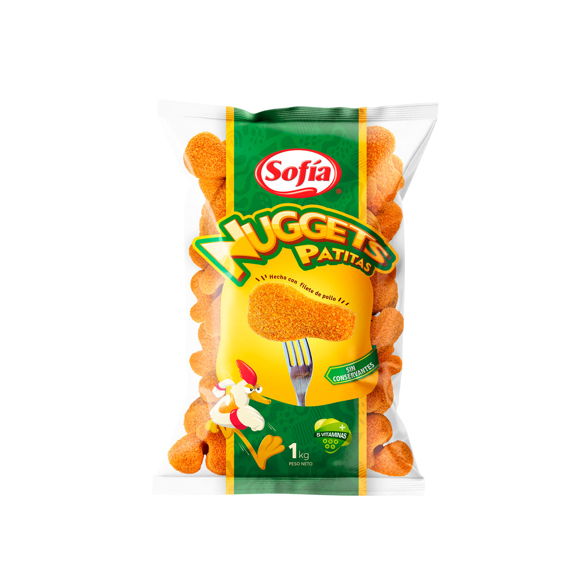 Nuggets patitas 1 kg | Congelados Sofía al Paso