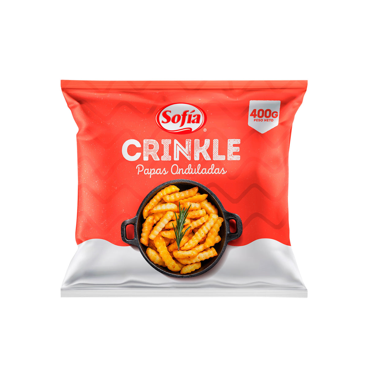 Papas crinkle 400gr | Congelados Sofía al Paso