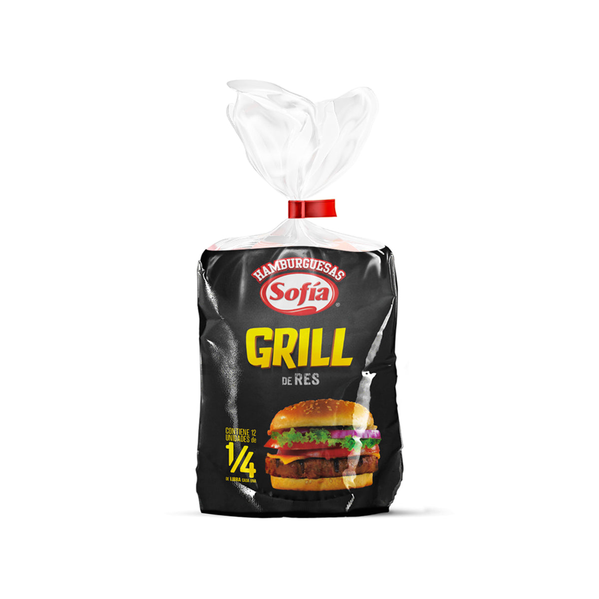 Hamburguesas de res grill (12 x 113 grs) | Congelados Sofía al Paso