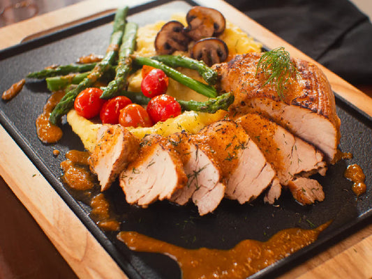 LOMITO DE CERDO EN SALSA DE CERVEZA