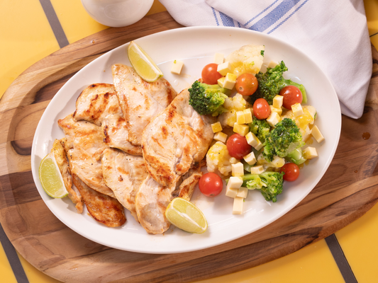 Filete de Pollo con vegetales