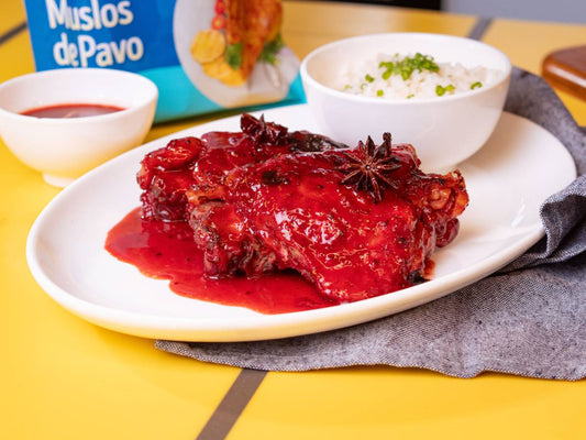 Muslos de Pavo Sofía con Frutos Rojos