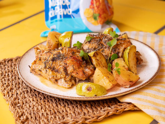 Muslos de Pavo Sofía con Salsa Provenzal
