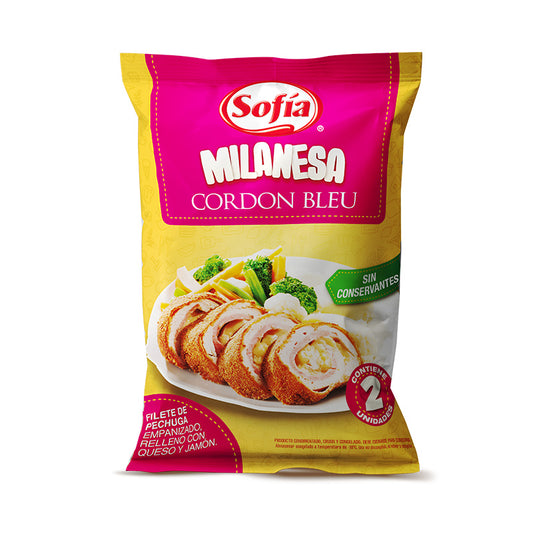 Milanesa cordon bleu 2 unidades | Comida Lista Sofía al Paso