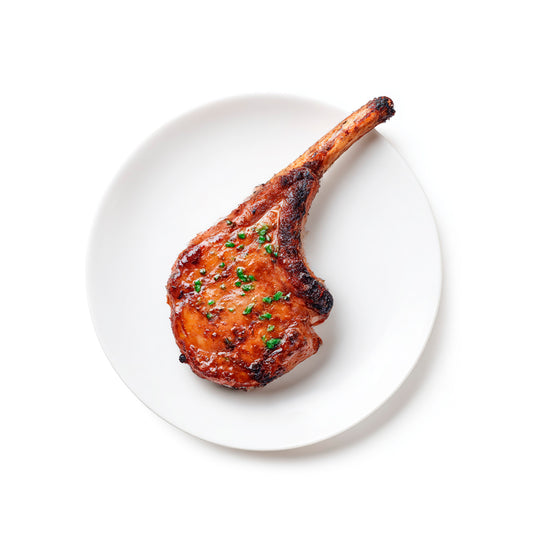 Tomahawk de cerdo congelado al vacio | Cerdo Sofía al Paso