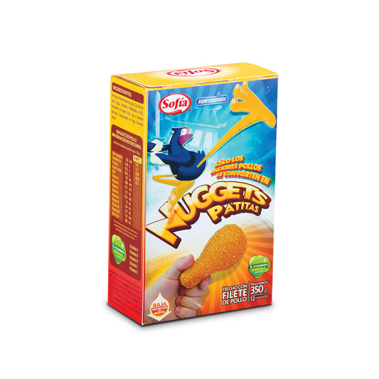 Nuggets patitas 350 grs | Congelados Sofía al Paso