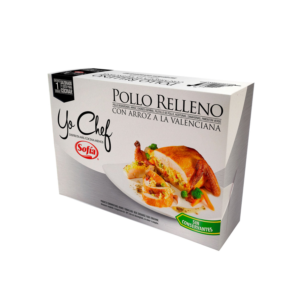 Pollo relleno con arroz a la valenciana yo chef | Comida Lista Sofía al Paso