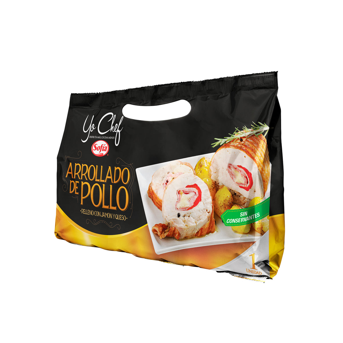 Arrollado de pollo yo chef | Comida Lista Sofía al Paso