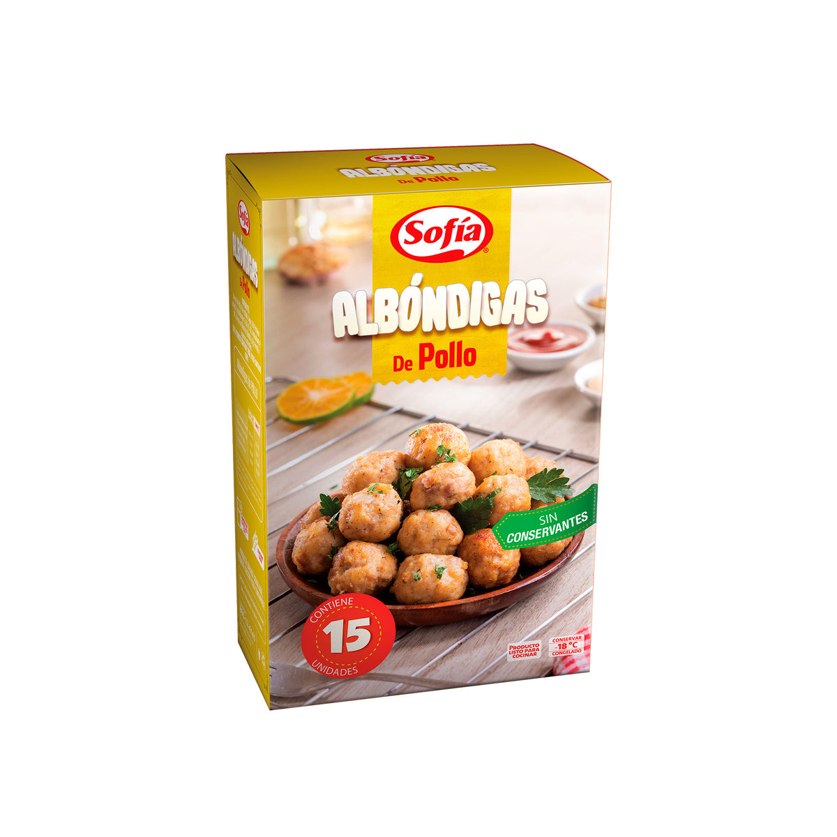 Albondigas de pollo 15 und. | Complementos Sofía al Paso