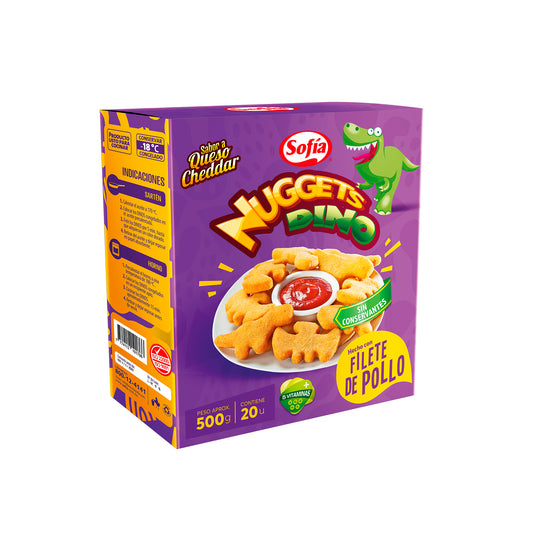 Nuggets dino 500 grs | Congelados Sofía al Paso