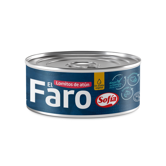 Lomitos de atun 400 gr en aceite vegetal | Despensa Sofía al Paso