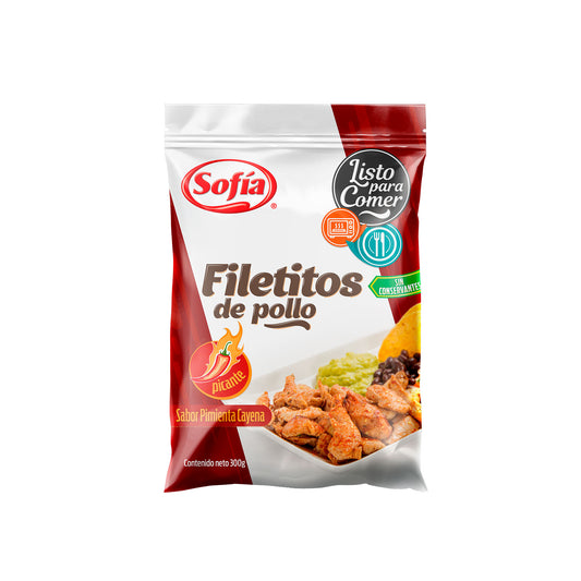 Filetitos pimienta cayena 300 grs | Procesados Sofía al Paso