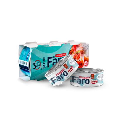 Lomitos de atun en agua  80 gr x 3 | Despensa Sofía al Paso