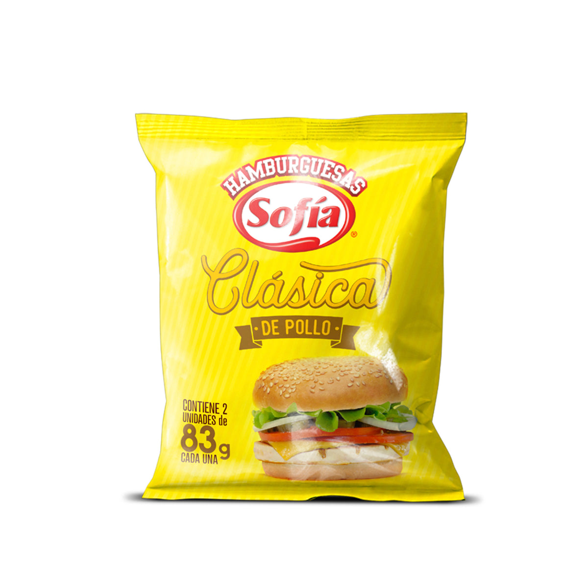 Hamburguesas de pollo clasica (2 x 83 grs) | Congelados Sofía al Paso