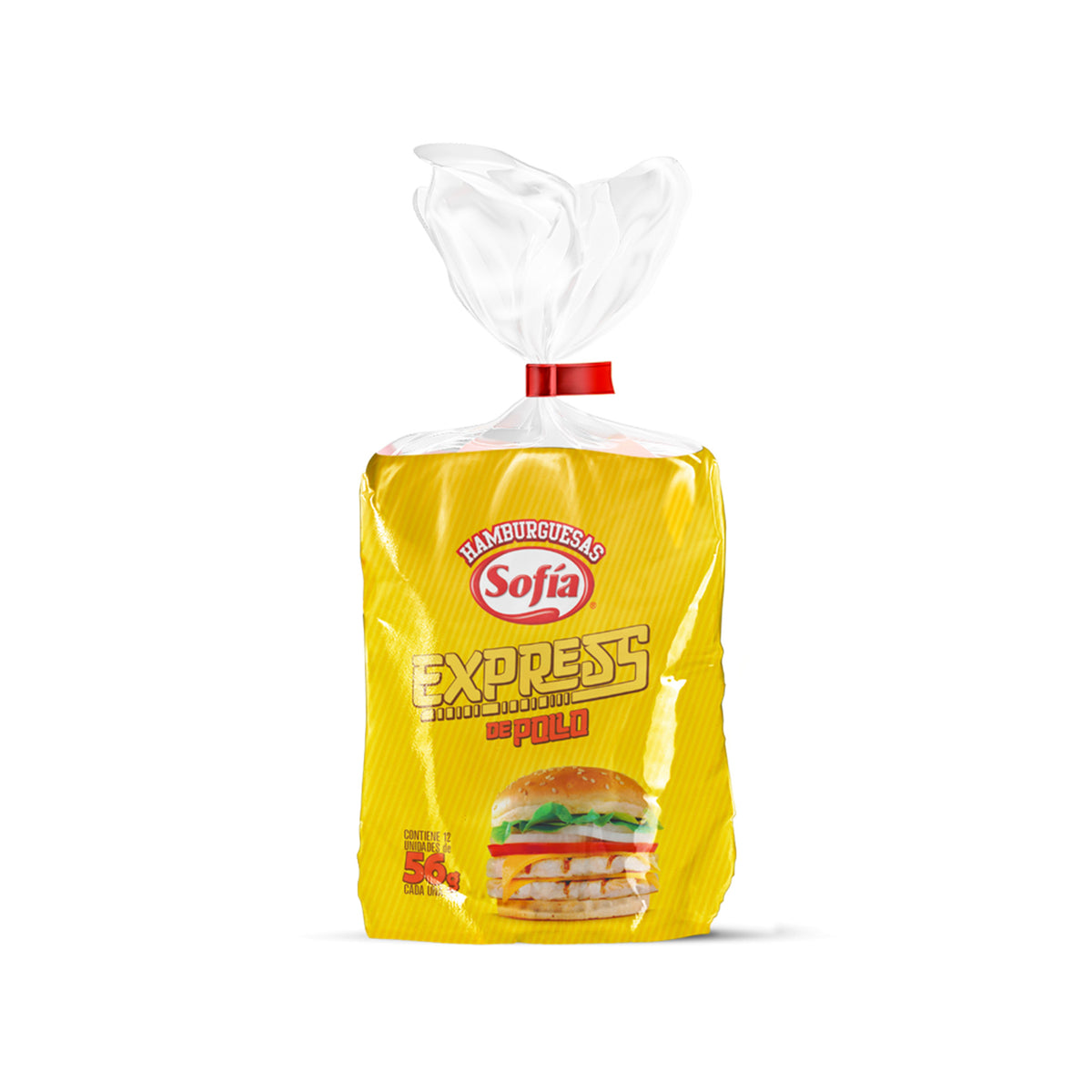 Hamburguesas de pollo express (12 x 56 grs) | Congelados Sofía al Paso