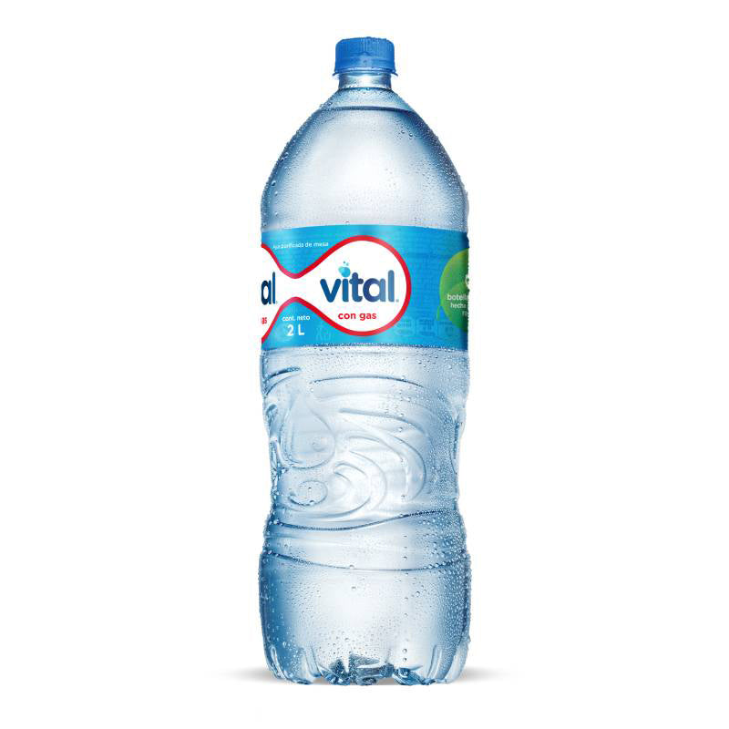 Agua vital con gas 2 litros | Complementos Sofía al Paso