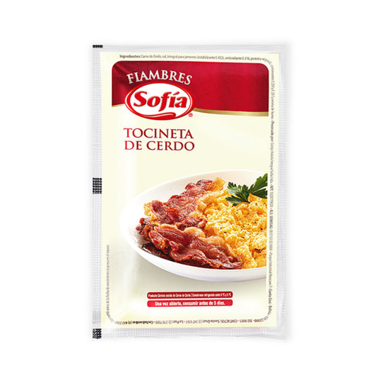 Tocineta de cerdo al vacío 500 grs | Refrigerados Sofía al Paso